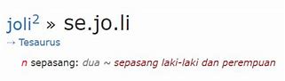 Pasangan Sejoli Adalah